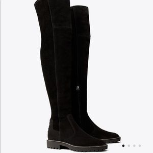 Tory Burch Miller Lug over the knee boot